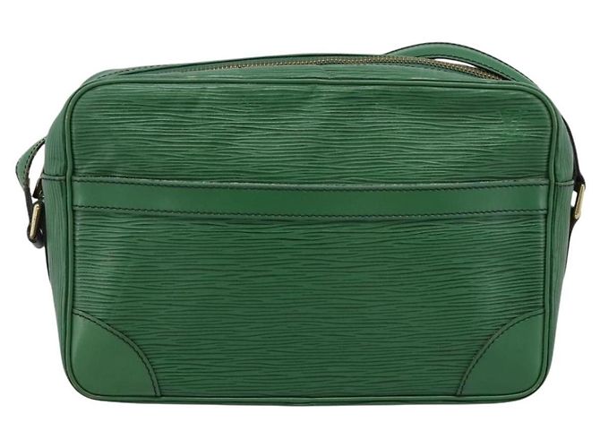 LOUIS VUITTON Epi Trocadero 27 Shoulder Bag Green M52314 LV Auth 196957 Verde - vista 13