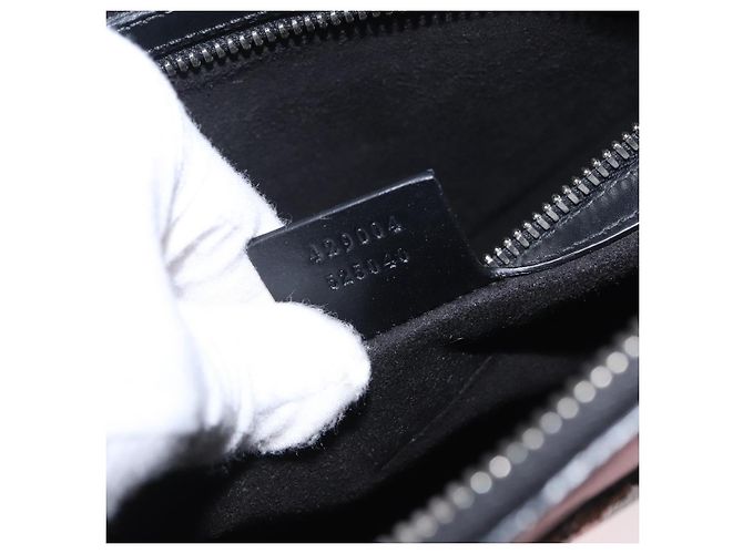 Borsa a pochette GUCCI GG Caleido Web Sherry Line PVC Beige Silver 429004 Auth 199583A Argento - vista 21