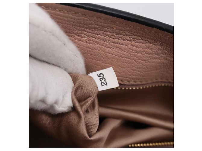 Borsa Miu Miu Madras Fiocco in pelle 2way Rosa Oro Auth 200153V D'oro - vista 12