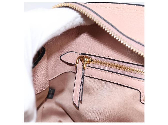 Borsa Miu Miu Madras Fiocco in pelle 2way Rosa Oro Auth 200153V D'oro - vista 22