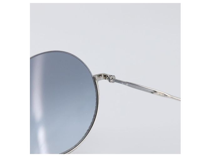 Gafas de sol Miu Miu metal Silver Auth BA15179 Plata - vista 14
