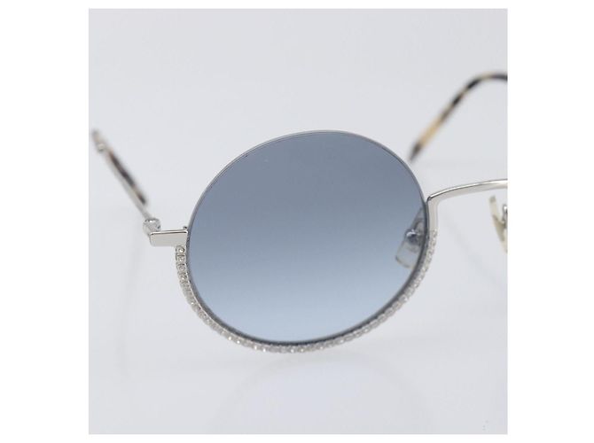 Gafas de sol Miu Miu metal Silver Auth BA15179 Plata - vista 5