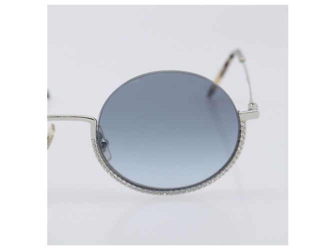 Gafas de sol Miu Miu metal Silver Auth BA15179 Plata - vista 6