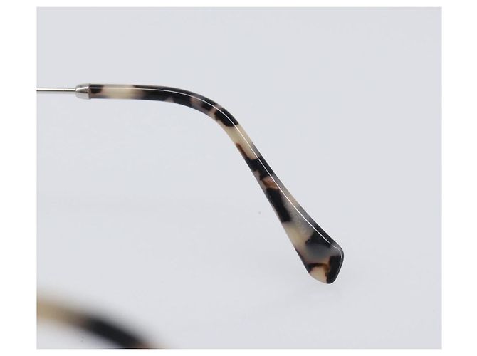 Gafas de sol Miu Miu metal Silver Auth BA15179 Plata - vista 9