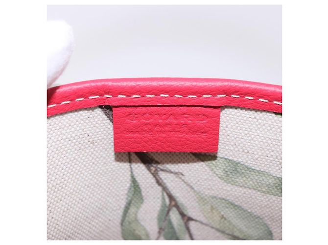 Borsa GOYARD Herringbone 2025 Only Poitiers Bag PVC 2way Rossa Auth SW2665SM Rosso - vista 16
