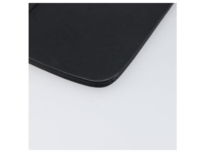 LOUIS VUITTON Monogram Shadow Pochette Discovery PM Black M44335 LV Auth 198551A Nero - vista 16