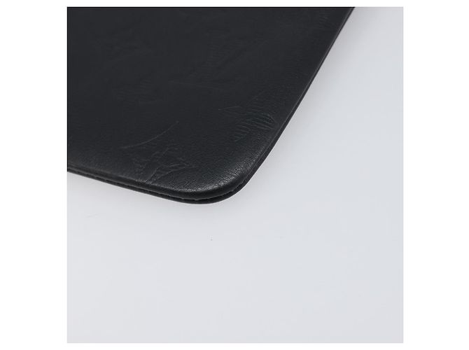 LOUIS VUITTON Monogram Shadow Pochette Discovery PM Black M44335 LV Auth 198551A Nero - vista 7