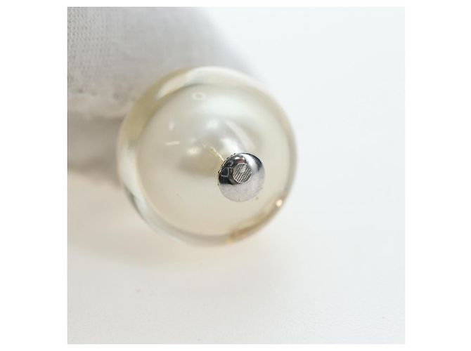 CHANEL Pierce Metal Silver Yellow CC Auth 192858V Argento Giallo - vista 11