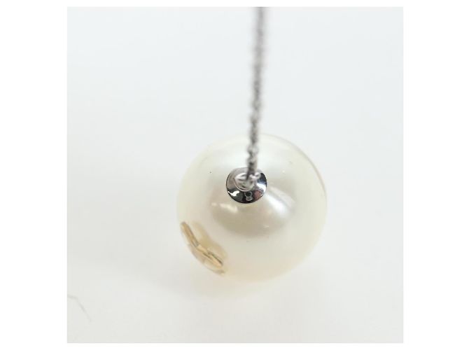 CHANEL Pierce Metal Silver Yellow CC Auth 192858V Argento Giallo - vista 12