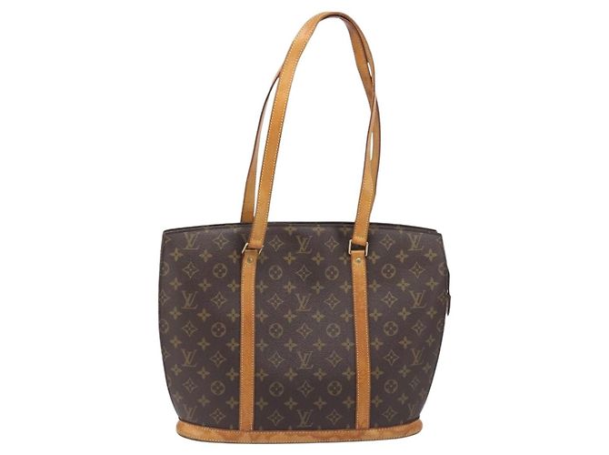 Borsa Tote LOUIS VUITTON Monogram Babylone M51102 LV Auth 198951 Monogramma - vista 13