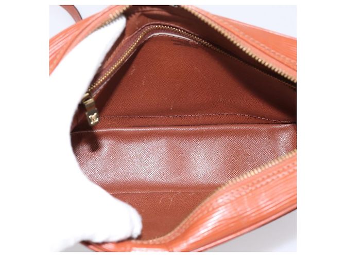 LOUIS VUITTON Epi Trocadero 23 Shoulder Bag Brown M52313 LV Auth BA15358 Marrone - vista 10