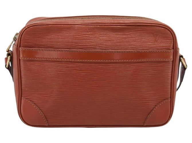 LOUIS VUITTON Epi Trocadero 23 Shoulder Bag Brown M52313 LV Auth BA15358 Marrone - vista 13