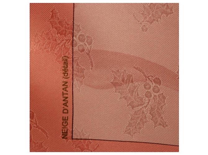Hermès Foulard HERMES Carre90 Seta Rosa Verde Auth 192370M - vista 12