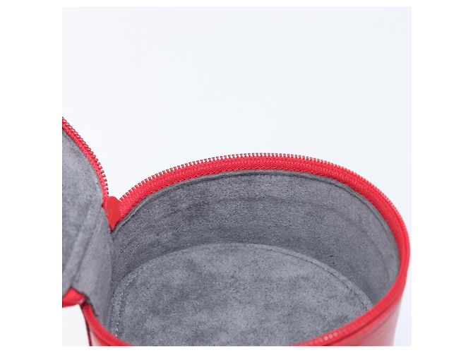 LOUIS VUITTON Epi Ecrin Bijoux 10 Jewelry Box Red M48217 LV Auth 199058A Rouge - vue 17