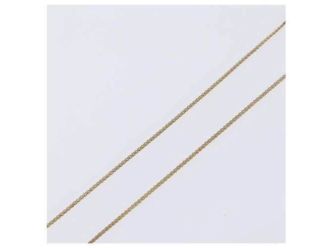Collana Christian Dior metallo Gold Tone Auth 193456 - vista 11