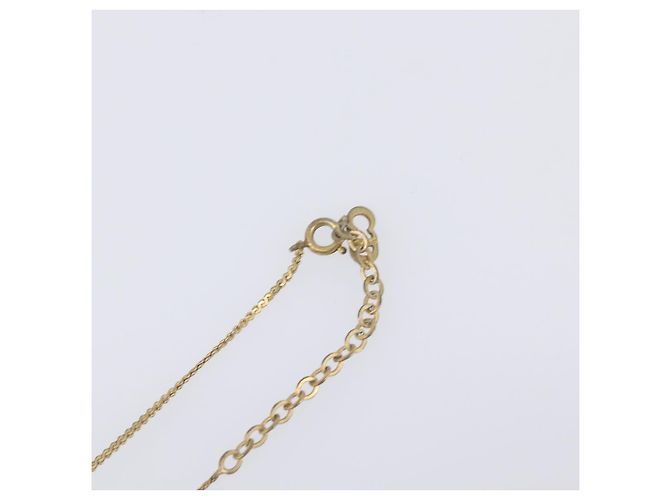 Collana Christian Dior metallo Gold Tone Auth 193456 - vista 6