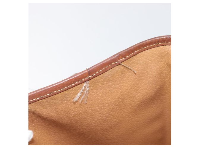 Céline Borsa a Mano CELINE Macadam PVC Pelle Marrone Tono Oro Auth ep15677 - vista 11