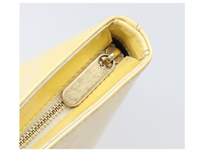 LOUIS VUITTON Monogram Vernis Brentwood Hand Bag Perle M91512 LV Auth 200140 - vista 10