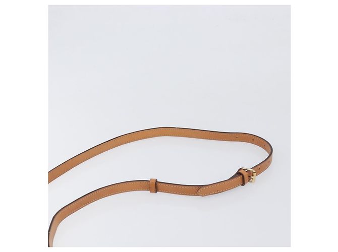 Céline Borsa a Tracolla CELINE Macadam PVC Pelle Beige Tono Oro Auth ep15726 - vista 8