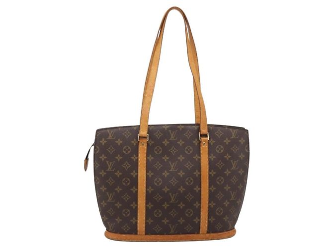 Borsa Tote LOUIS VUITTON Monogram Babylone M51102 LV Auth ka5879 Monogramma - vista 2
