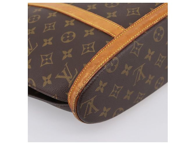 Borsa Tote LOUIS VUITTON Monogram Babylone M51102 LV Auth ka5879 Monogramma - vista 9
