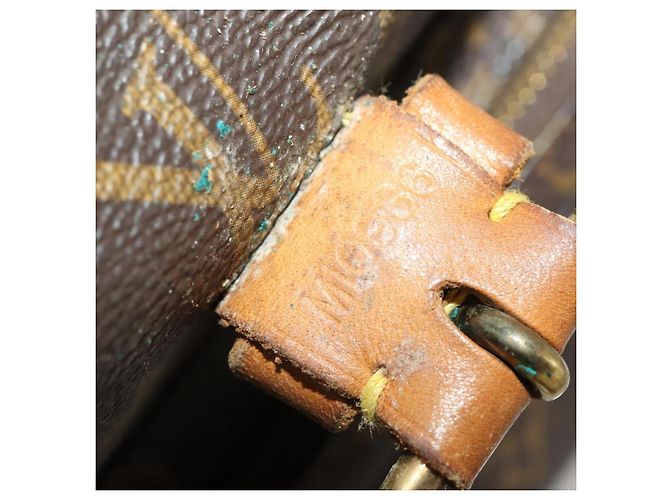 Zaino LOUIS VUITTON Monogram Montsouris GM M51135 LV Auth ep15758 Monogramma - vista 12
