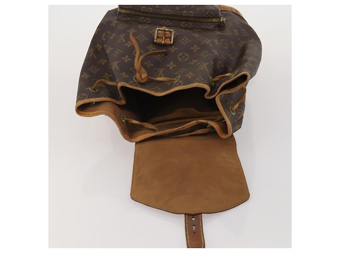 Zaino LOUIS VUITTON Monogram Montsouris GM M51135 LV Auth ep15758 Monogramma - vista 21