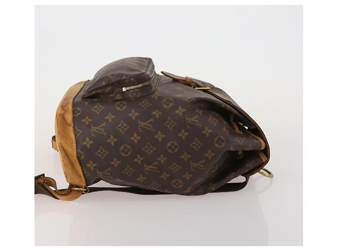 Zaino LOUIS VUITTON Monogram Montsouris GM M51135 LV Auth ep15758 Monogramma - vista 3