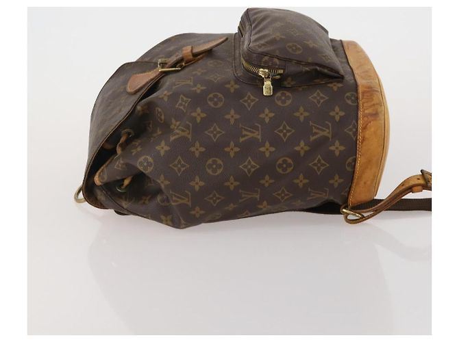Zaino LOUIS VUITTON Monogram Montsouris GM M51135 LV Auth ep15758 Monogramma - vista 4
