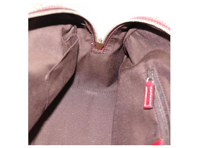 Bolsa Gucci GG Canvas Princey Web Sherry Line Beige Gold 161720 Auth 200889V Bege Dourado - vista 18