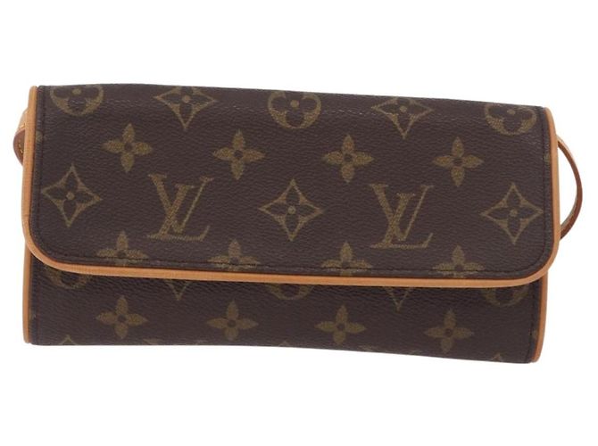 LOUIS VUITTON Monogram Pochette Twin PM Shoulder Bag M51854 LV Auth am12281V Monogramma - vista 13
