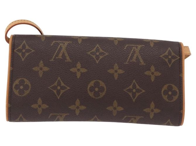 LOUIS VUITTON Monogram Pochette Twin PM Shoulder Bag M51854 LV Auth am12281V Monogramma - vista 2