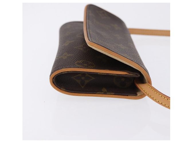 LOUIS VUITTON Monogram Pochette Twin PM Shoulder Bag M51854 LV Auth am12281V Monogramma - vista 3