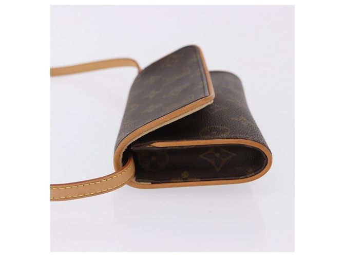 LOUIS VUITTON Monogram Pochette Twin PM Shoulder Bag M51854 LV Auth am12281V Monogramma - vista 4