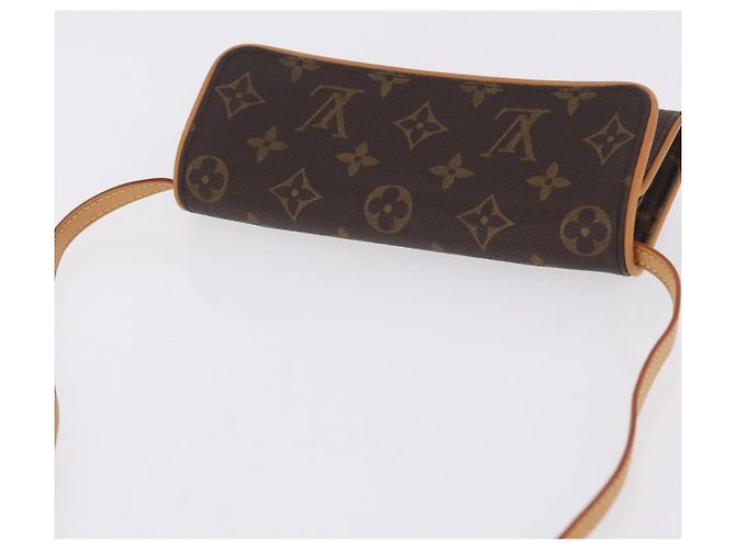LOUIS VUITTON Monogram Pochette Twin PM Shoulder Bag M51854 LV Auth am12281V Monogramma - vista 6
