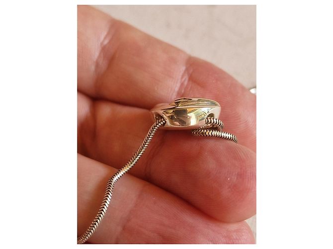 Collana Tiffany & Co. Lettera E in argento - vista 3