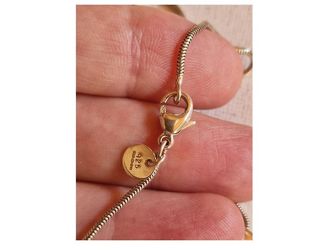 Collana Tiffany & Co. Lettera E in argento - vista 5