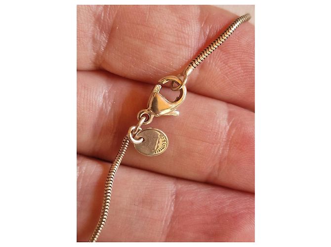 Collana Tiffany & Co. Lettera E in argento - vista 6