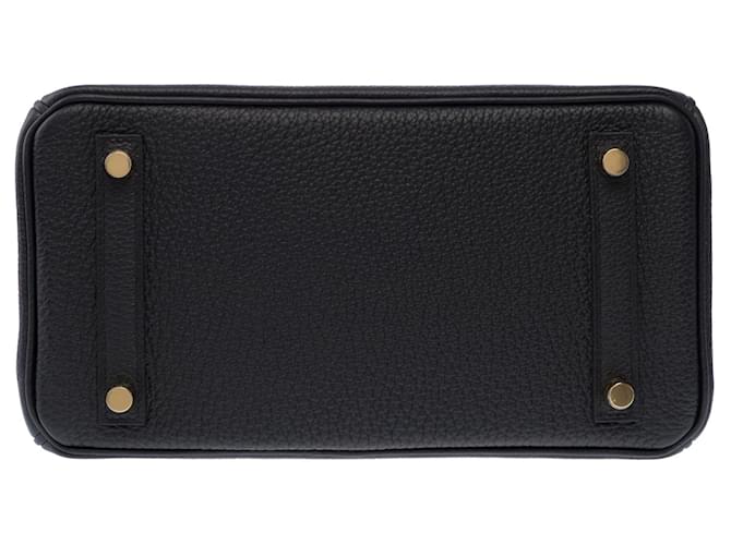 Hermès Borsa HERMES Birkin 25 in Pelle Nera - 103870 Nero - vista 10