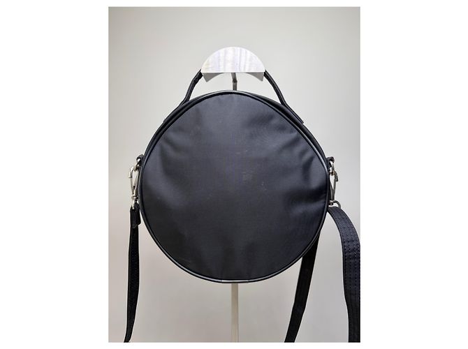 Vintage Comme Des Garcons TINY BAG Nylon Crossbody Schwarz - Ansicht 14
