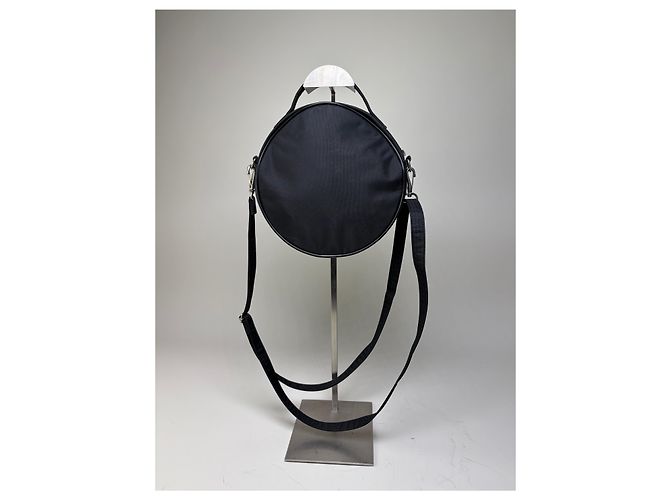 Vintage Comme Des Garcons TINY BAG Nylon Crossbody Schwarz - Ansicht 2
