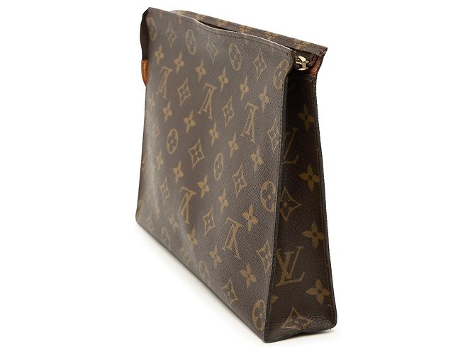 Necessaire Louis Vuitton Monogram marrone 26 Clutch Bag - vista 2