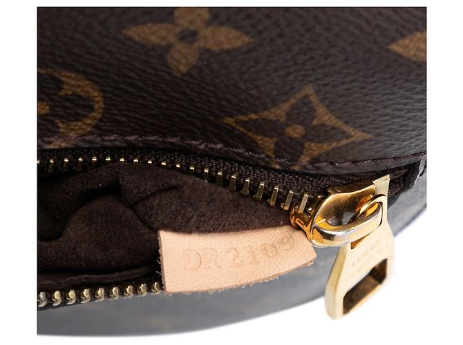 Borsa Louis Vuitton Monogram Pochette Metis Marrone - vista 6