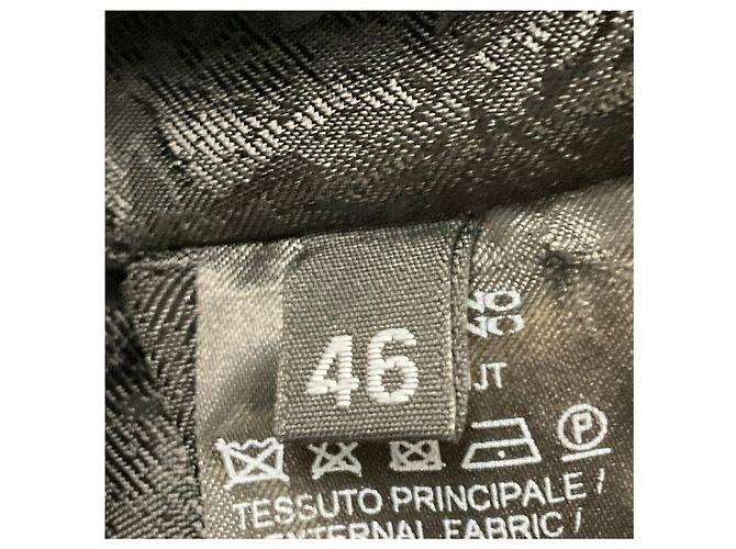 Ermanno Scervino Black / Red / Blue Multi Plaid Double Breasted Mid-Length Wool Coat Multiple colors - view 5