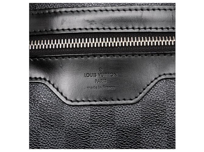 Borsa a tracolla Louis Vuitton Daniel MM Damier Graphite Nera Nero - vista 6