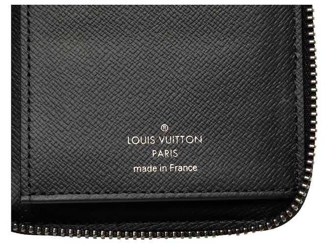 Cartera Larga Vertical Zippy Louis Vuitton Monogram Eclipse Negra Negro - vista 5