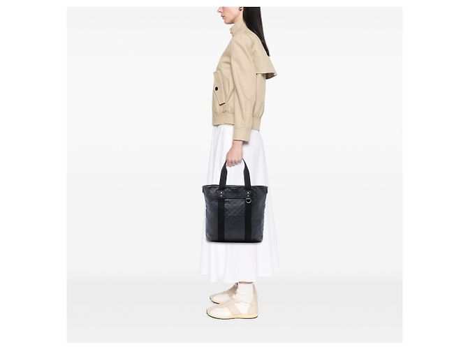 Tote Gucci Guccissima Web Nera Nero - vista 7