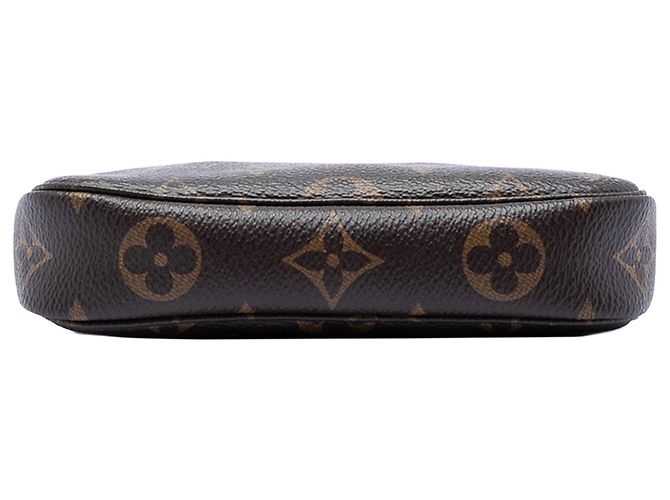 Louis Vuitton Monogram Mini Pochette Accessoires Handtasche Braun - Ansicht 3