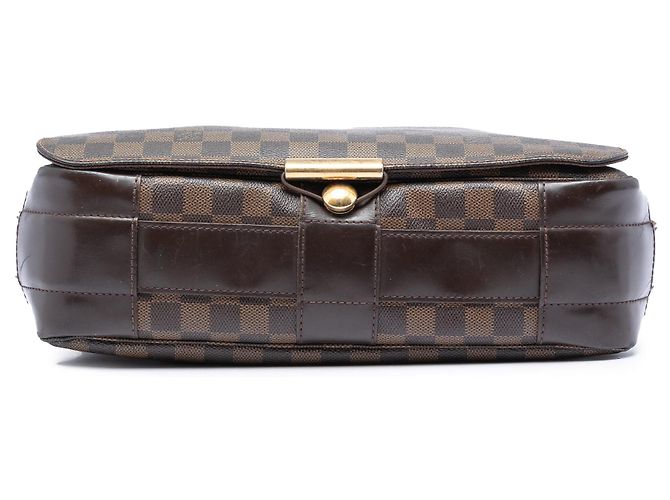 Borsa a tracolla Louis Vuitton Damier Ebene Bastille marrone - vista 3