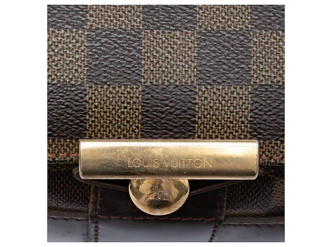 Borsa a tracolla Louis Vuitton Damier Ebene Bastille marrone - vista 5
